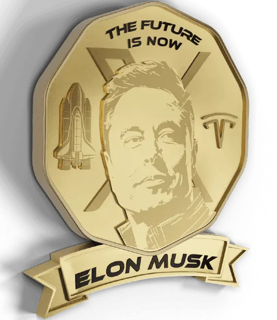 elon badge official site